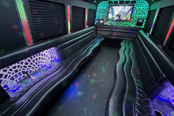 Rogers Limo Bus Interior